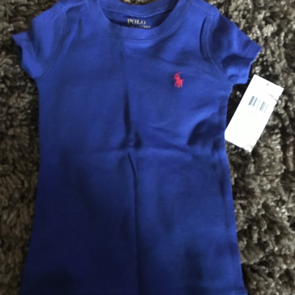 Ralph Lauren NWT Size 3T short sleeve cotton shirt